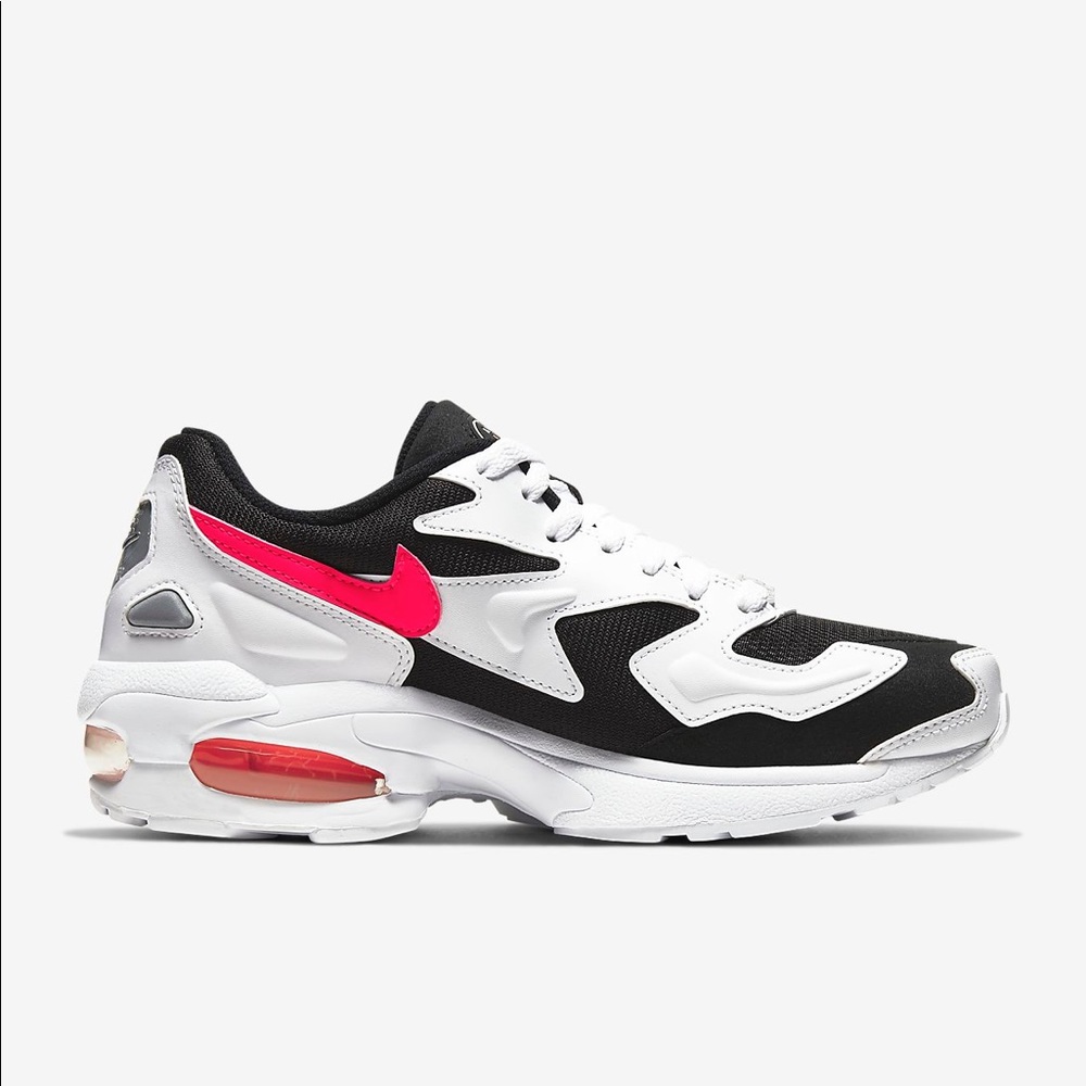 NEW Nike Air Max 2 Light White Red Orbit